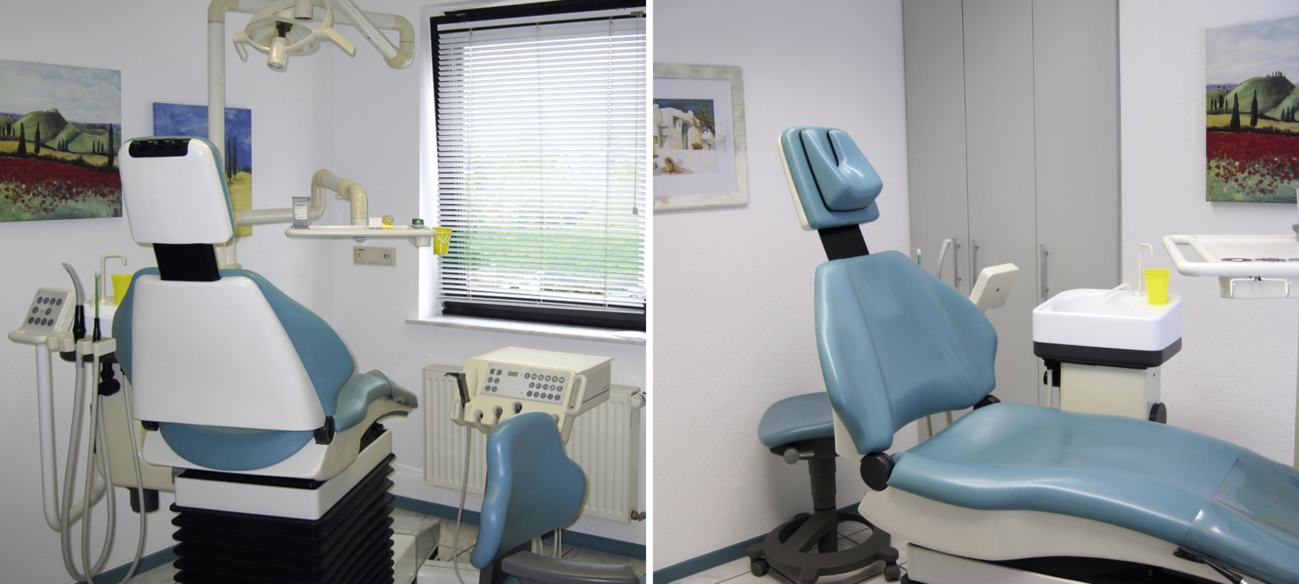 Romantisch schönes Foto mit roten Hausdächern